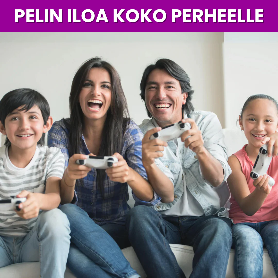 RetroKonsoli PRO - Koe Uudelleen Lapsuutesi Parhaat Hetket