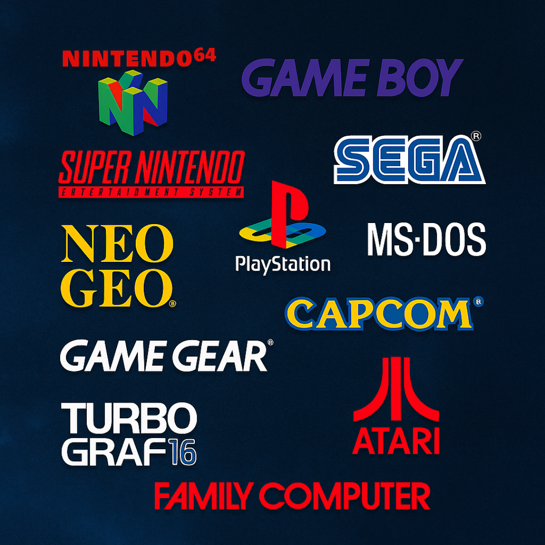 RetroKonsoli PRO - Koe Uudelleen Lapsuutesi Parhaat Hetket